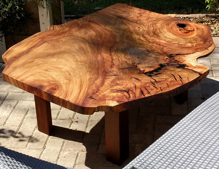 Camphor Coffee Table, Custom Furniture By Jerry Neal Designs Llc Of 